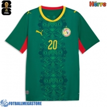 Fotballdrakt Herre Senegal Habib Diallo #20 Bortedrakt VM 2026 Kortermet